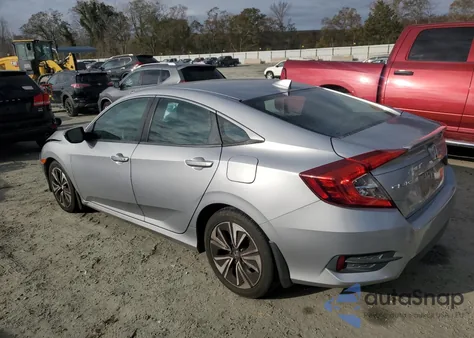 2017 Honda Civic Exl from USA, damaged, VIN 2HGFC1F75HH636756